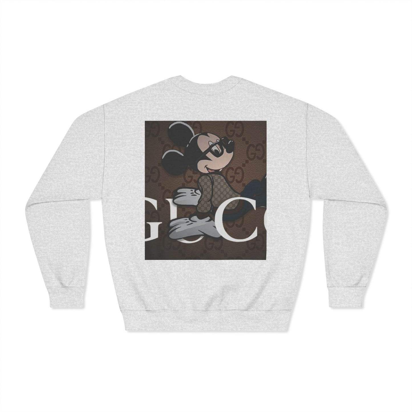 Trendy Mickey Mouse Graphic Crewneck Sweatshirt - Unisex Casual Wear