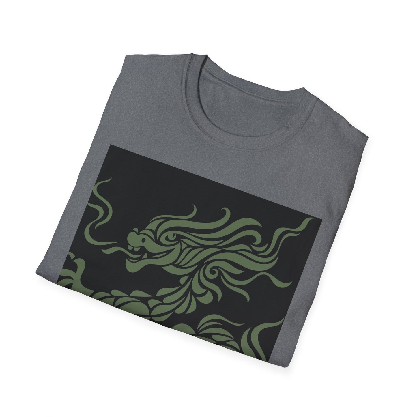 Mythical Chinese Dragon Unisex Softstyle T-Shirt
