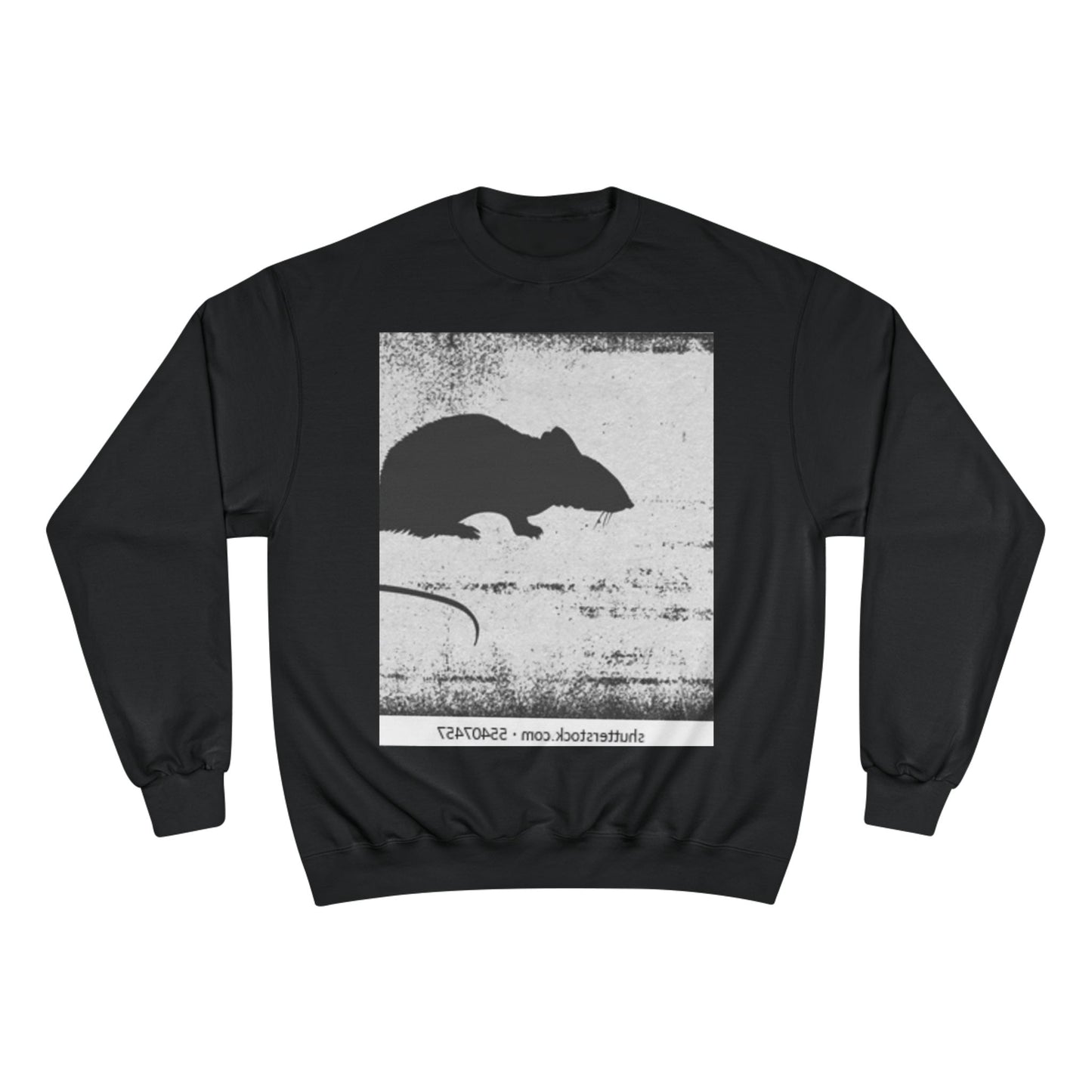 Vintage Style Rat Champion Sweatshirt - Cozy Layer for Animal Lovers