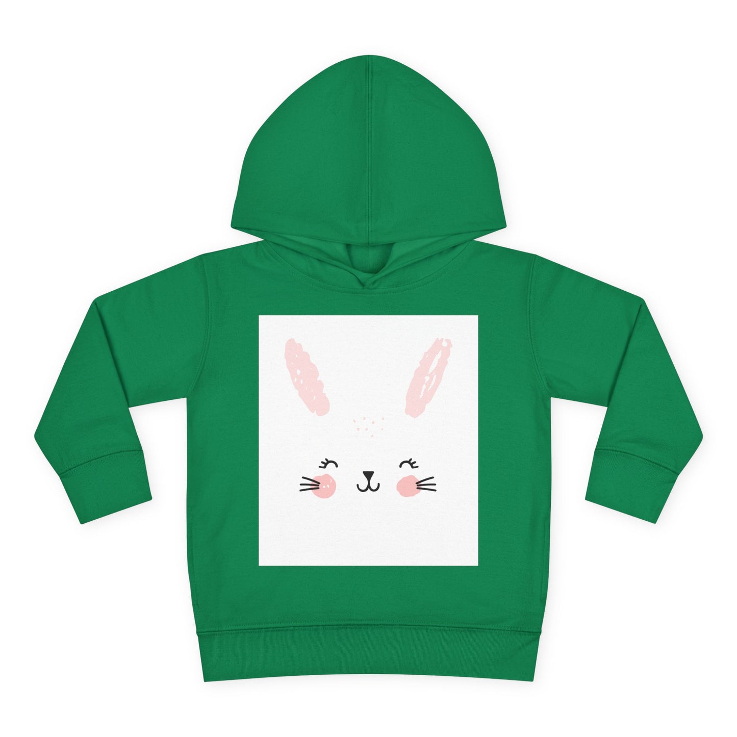 Cute Bunny Hoodie for Toddlers - Cozy Fleece Pullover