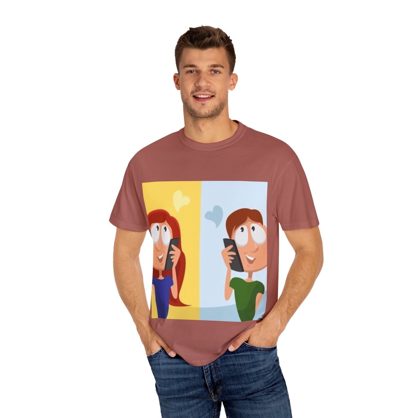Cute Conversations Unisex Garment-Dyed T-Shirt