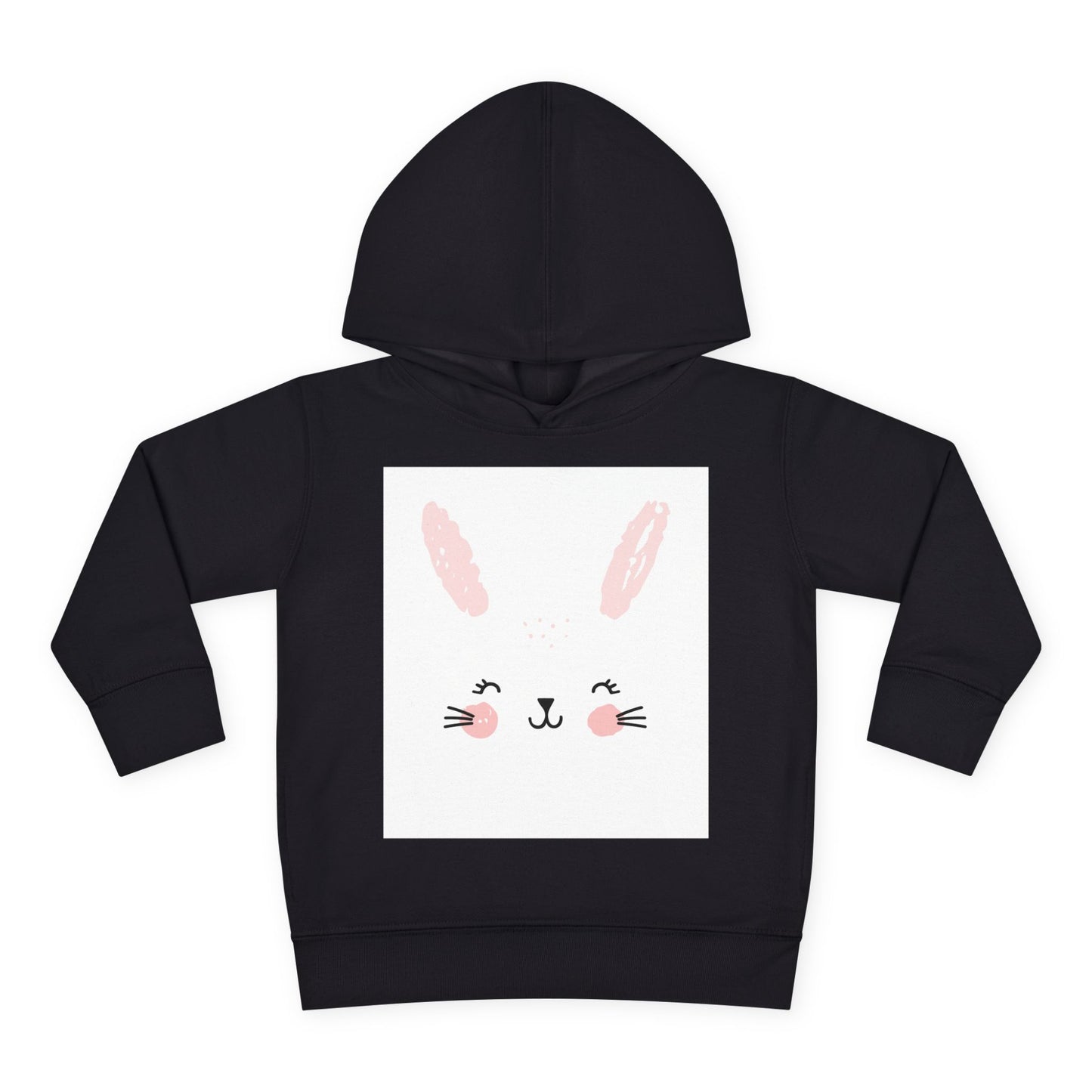 Cute Bunny Hoodie for Toddlers - Cozy Fleece Pullover