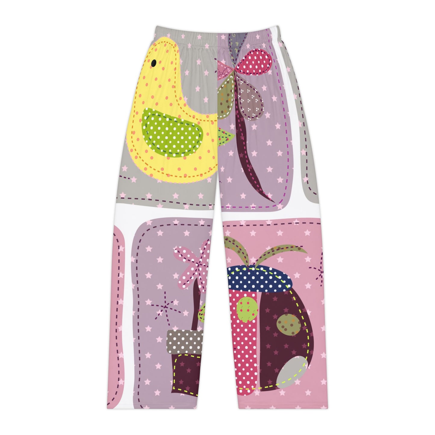 Playful Floral Women's Pajama Pants - Cozy & Colorful Sleepwear