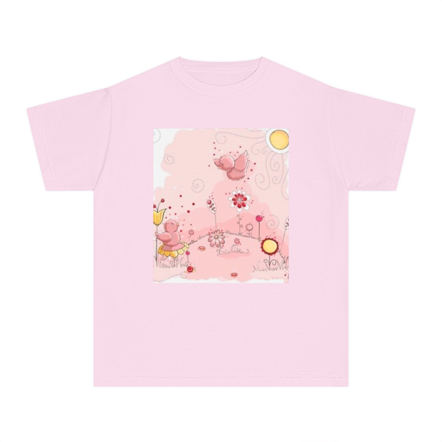 Fun Dinosaur Youth Midweight Tee for Boys and Girls - Perfect for Play and Adventures
