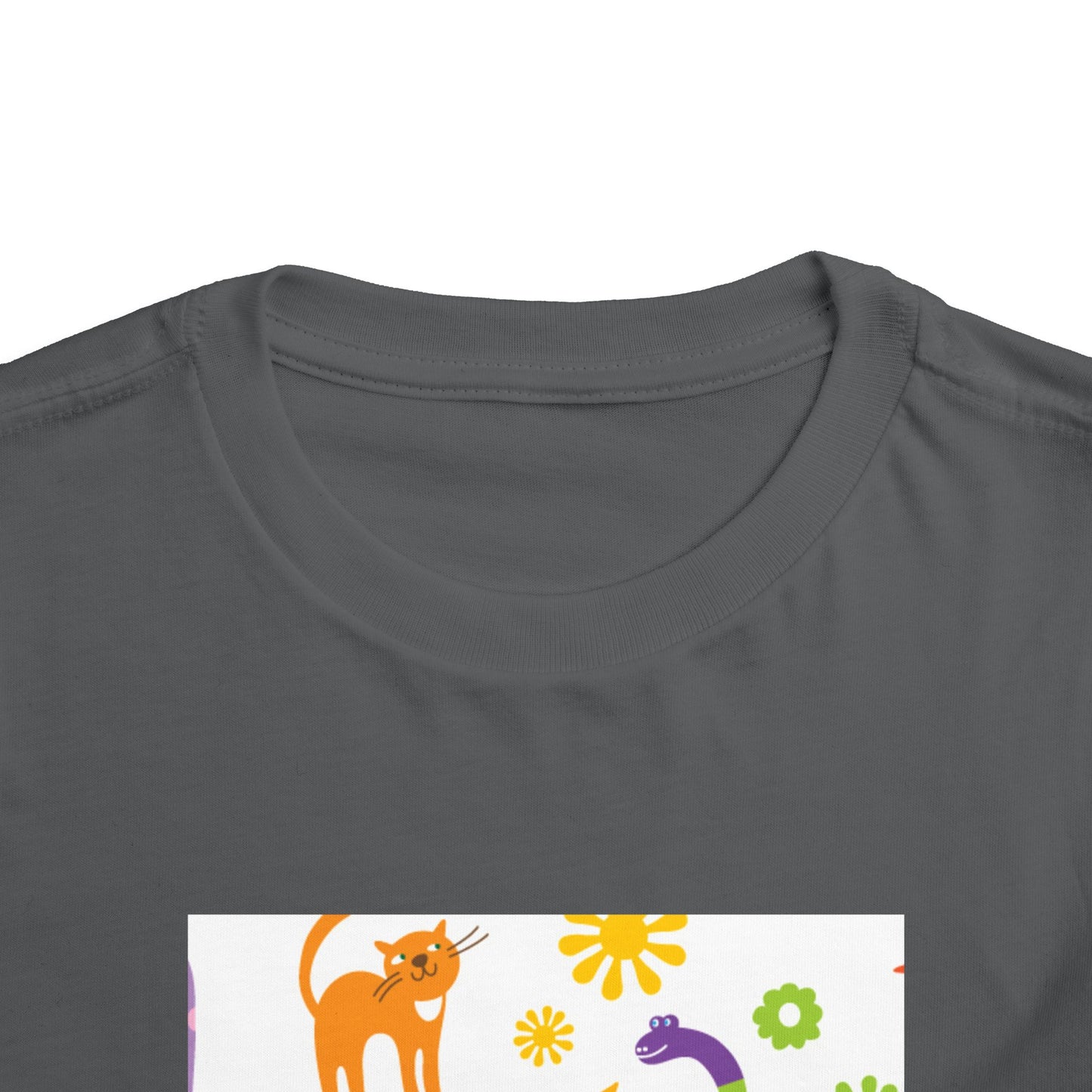 Playful Toddler Tee with Fun Animal Prints