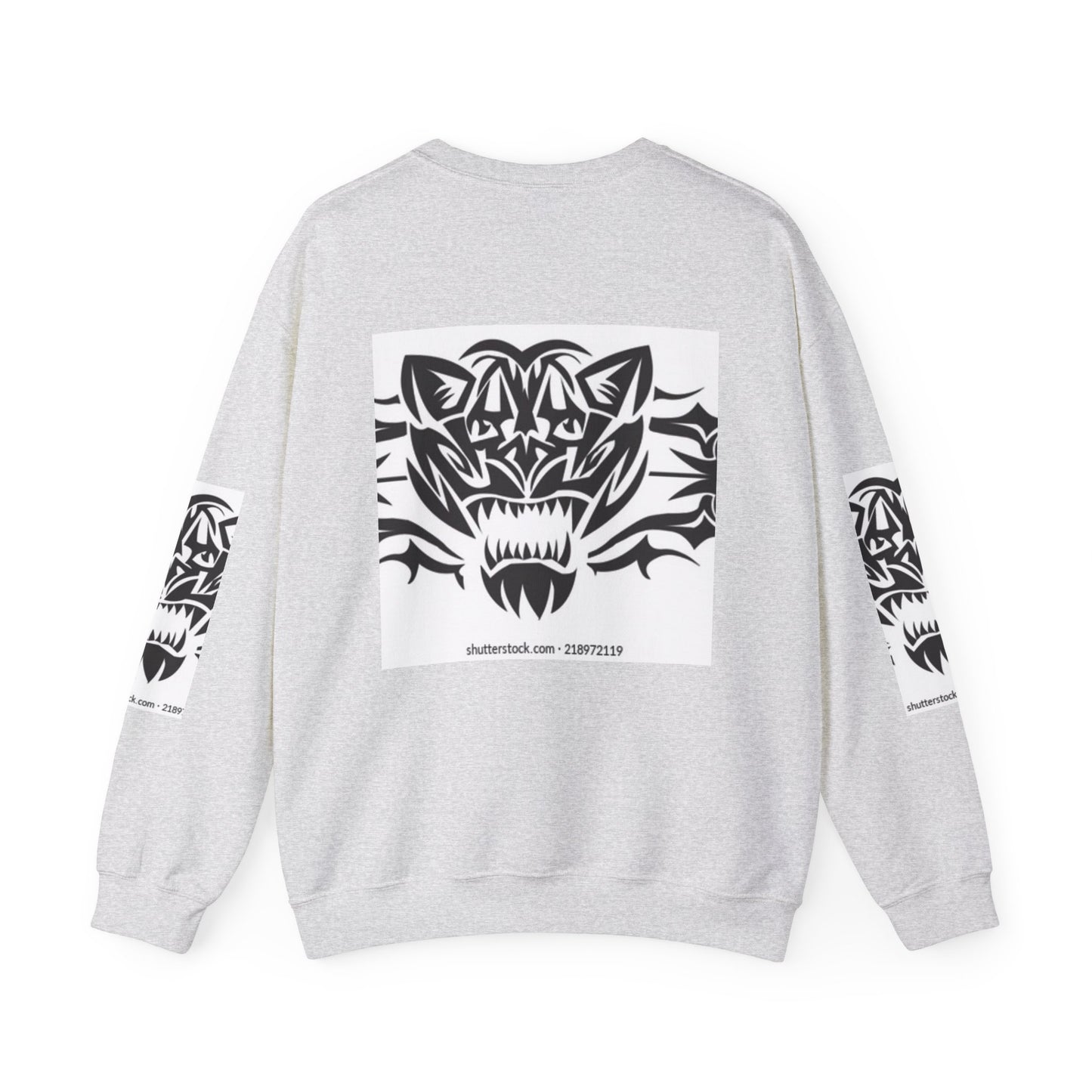 Bold Tiger Graphic Unisex Sweatshirt - Fierce Animal Design
