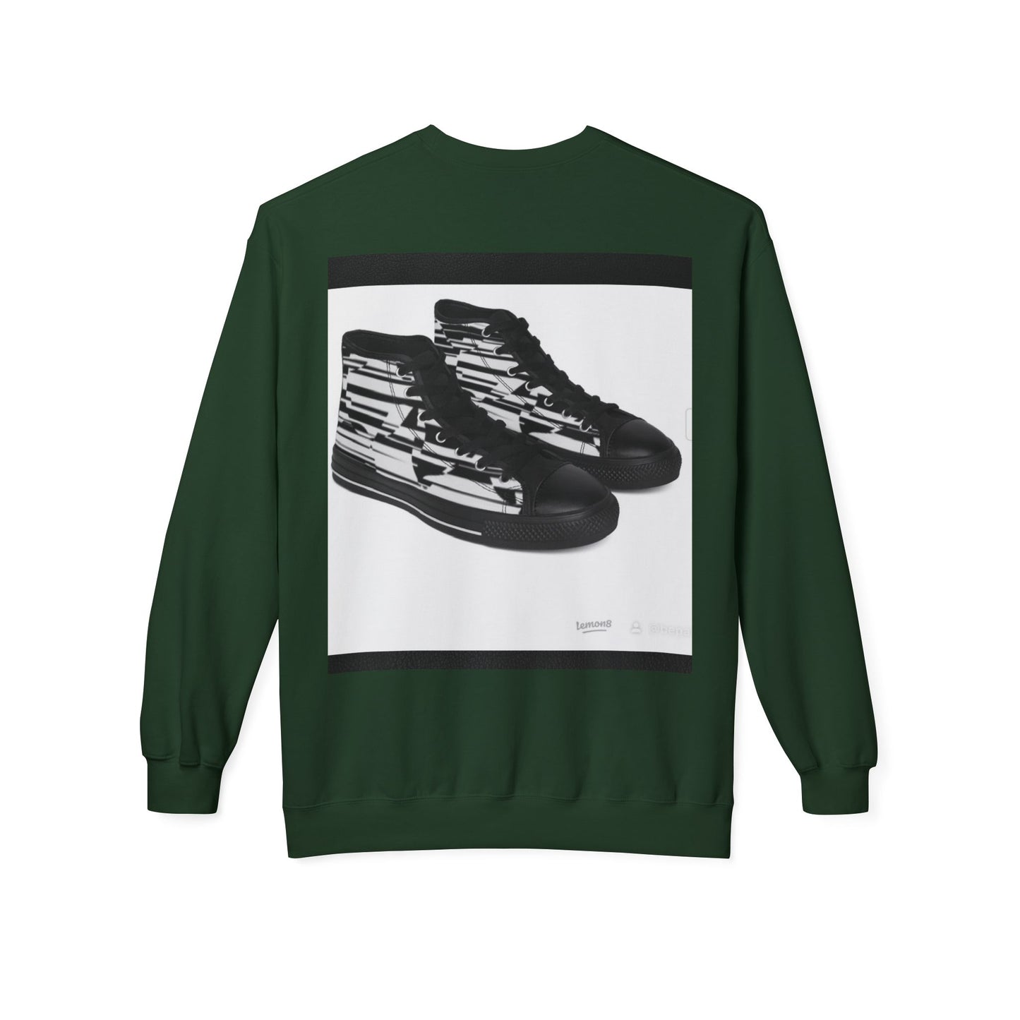 Cool Rhino and Sneakers Fleece Sweatshirt for Trendsetters
