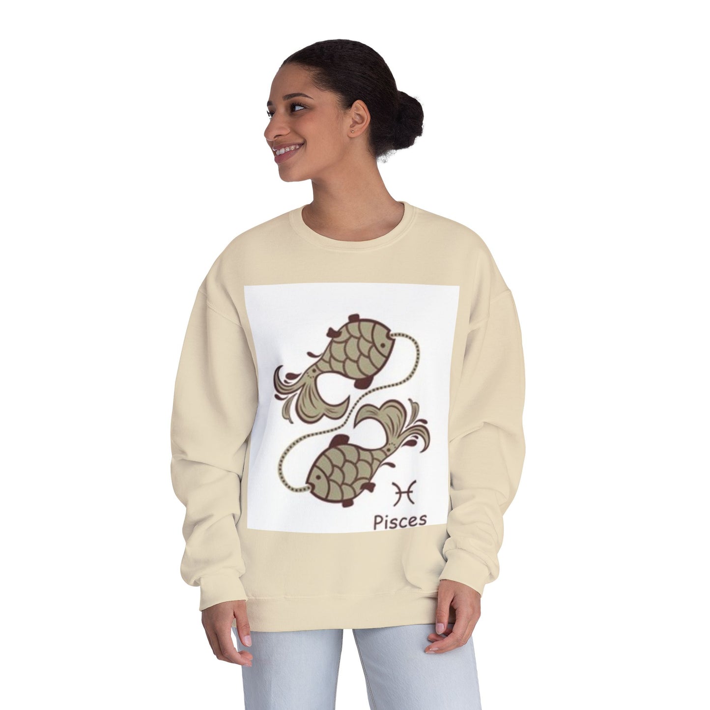 Pisces Zodiac Unisex Crewneck Sweatshirt - Cozy Astrology Apparel