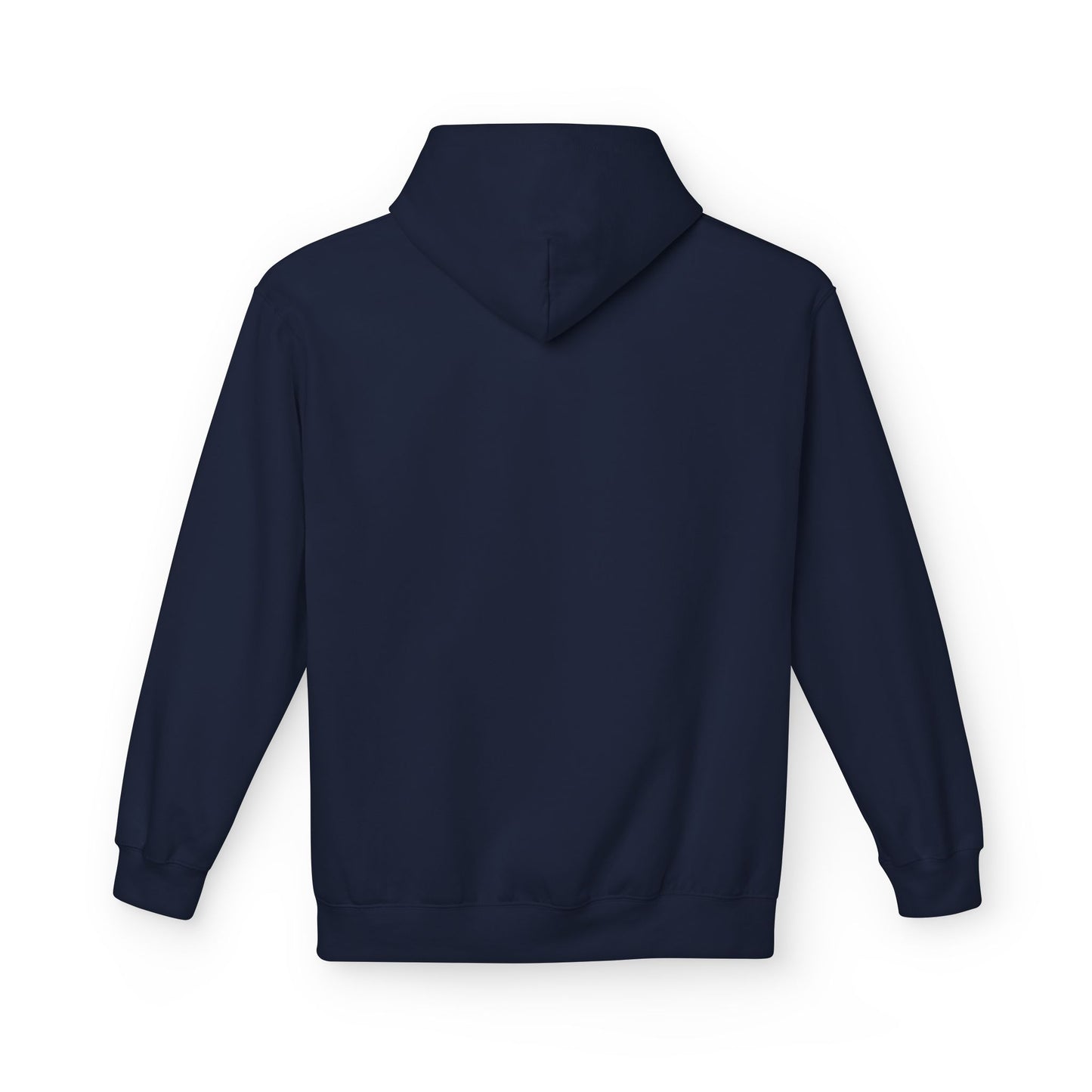 Minimalist Fleece Hoodie with Text Design | Unisex Softstyle