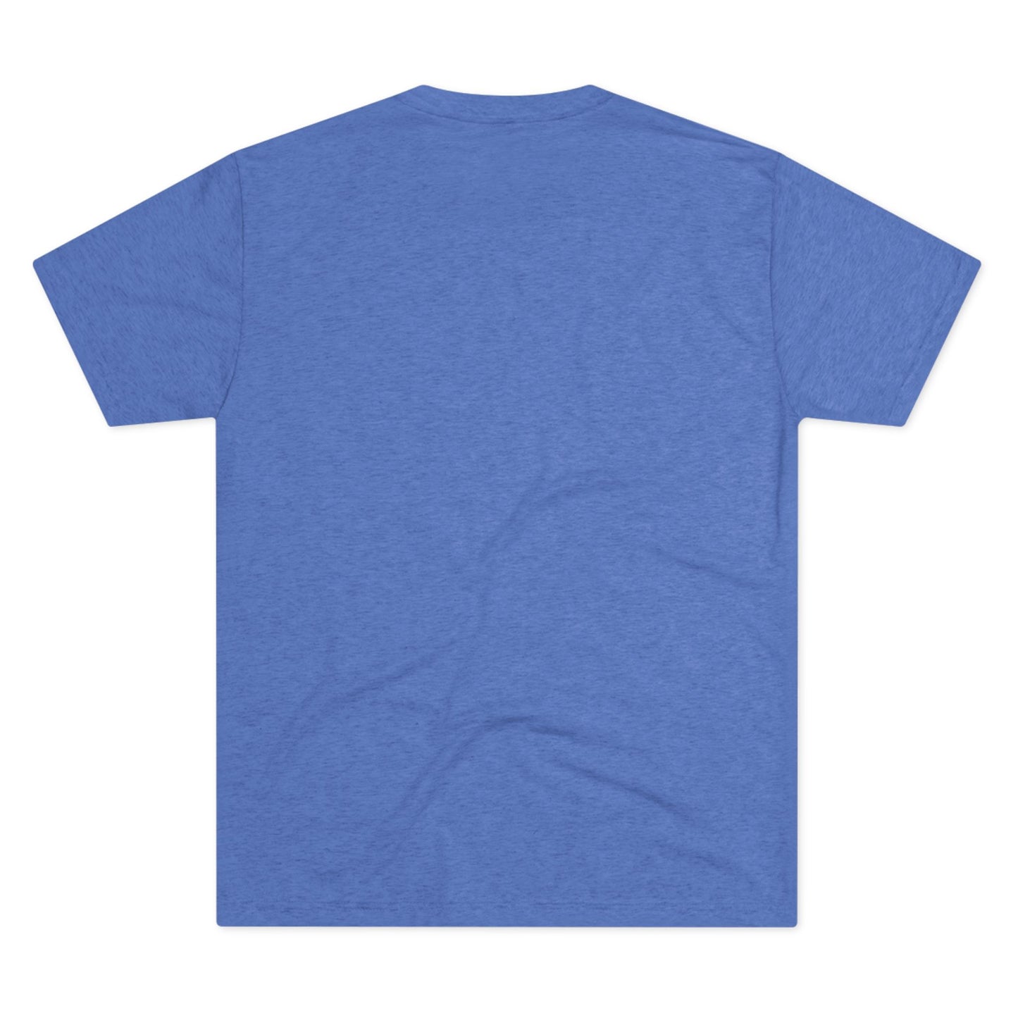 Bold Graphic Unisex Tri-Blend Crew Tee - Edgy Cracked Wall Design