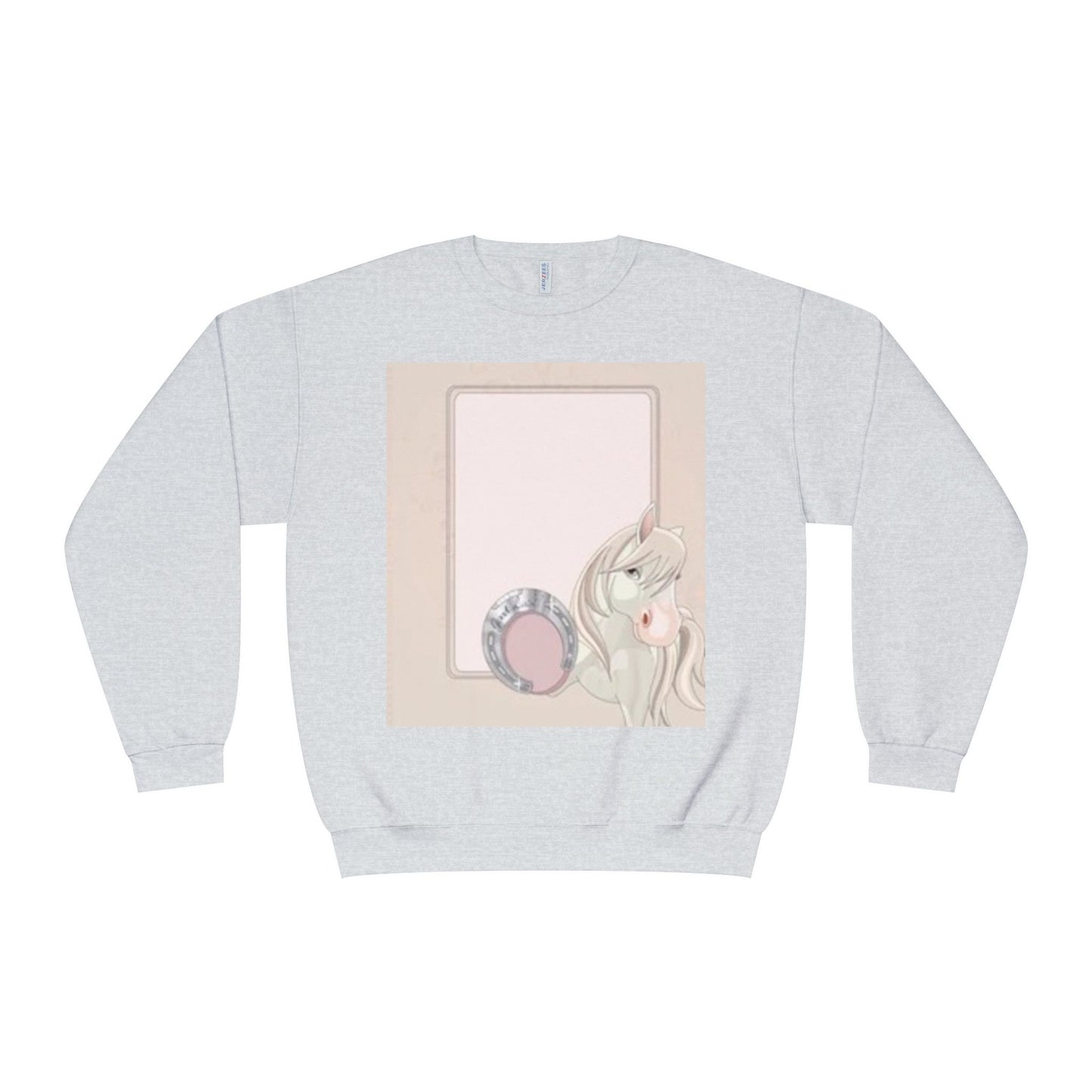 Cute Unicorn Blank Space Unisex Crewneck Sweatshirt