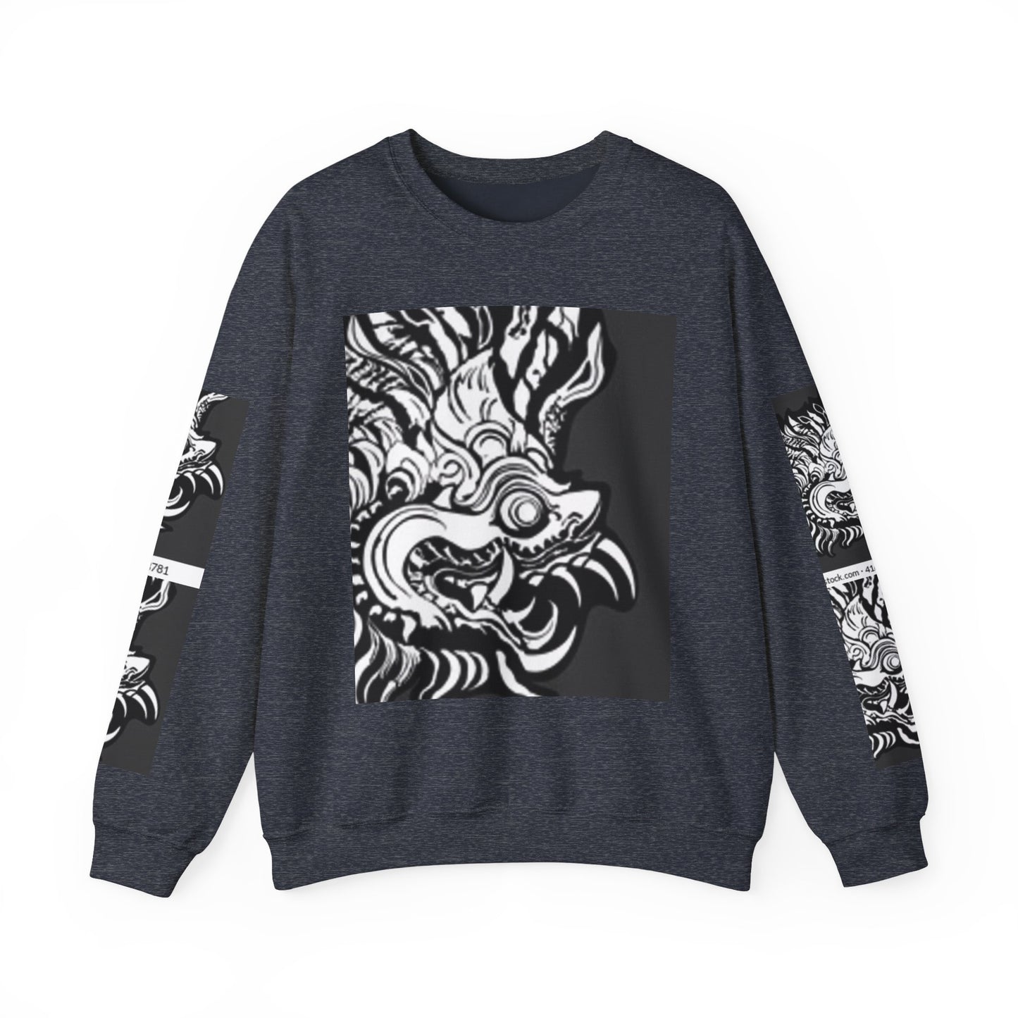 Bold Graphic Crewneck Sweatshirt - Unisex Heavy Blend™ - Perfect for Streetwear and Casual Outings
