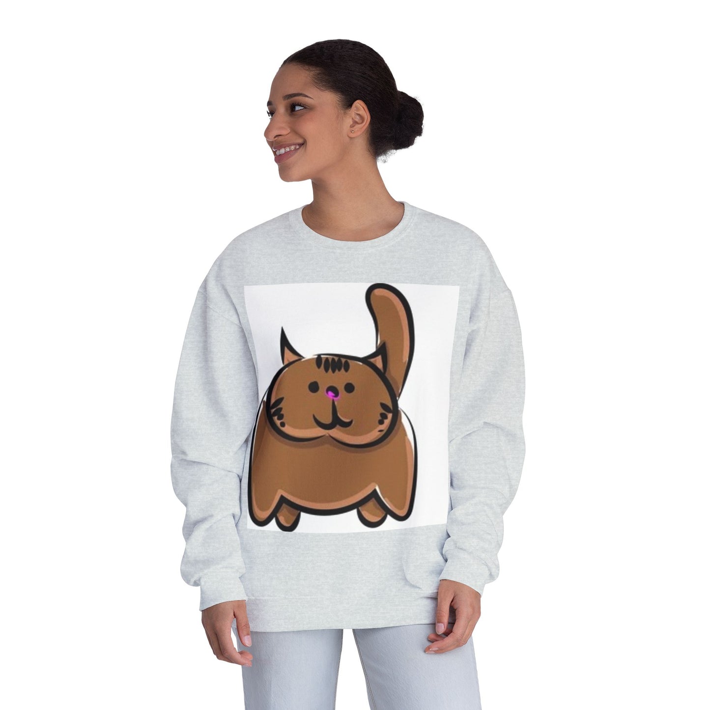Cute Cartoon Cat Unisex Sweatshirt