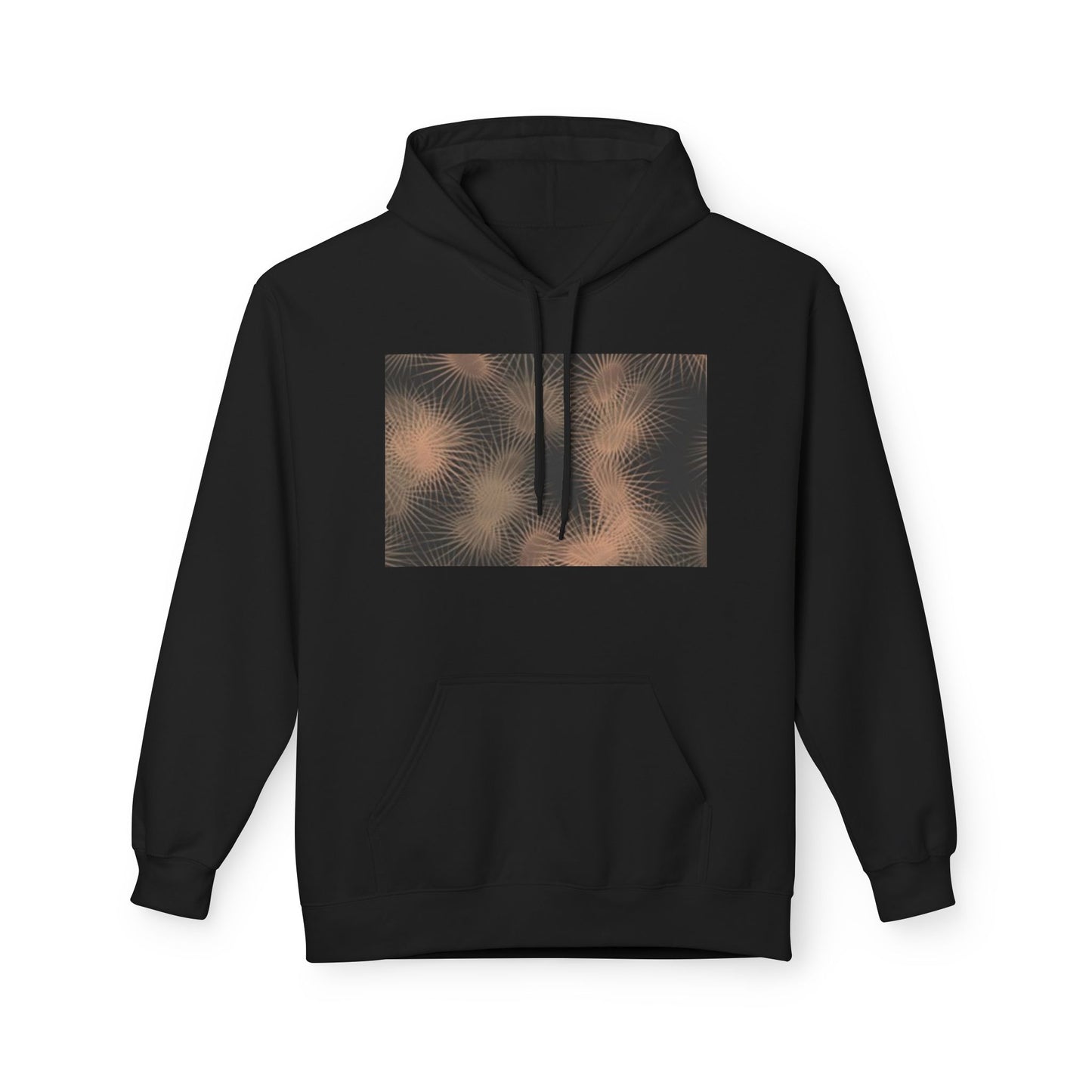 Minimalist Fleece Hoodie with Text Design | Unisex Softstyle