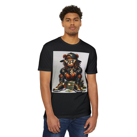 Cool Graffiti Bear Unisex T-Shirt - Colorful Street Art Inspired Tee