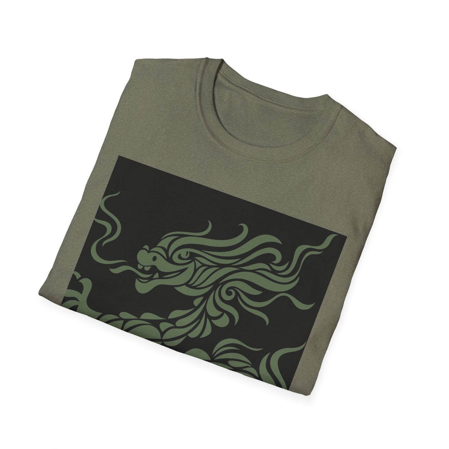 Mythical Chinese Dragon Unisex Softstyle T-Shirt
