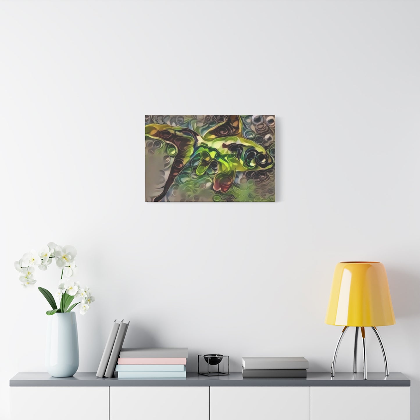 Abstract Nature Canvas Art - Stretched Matte Wall Decor