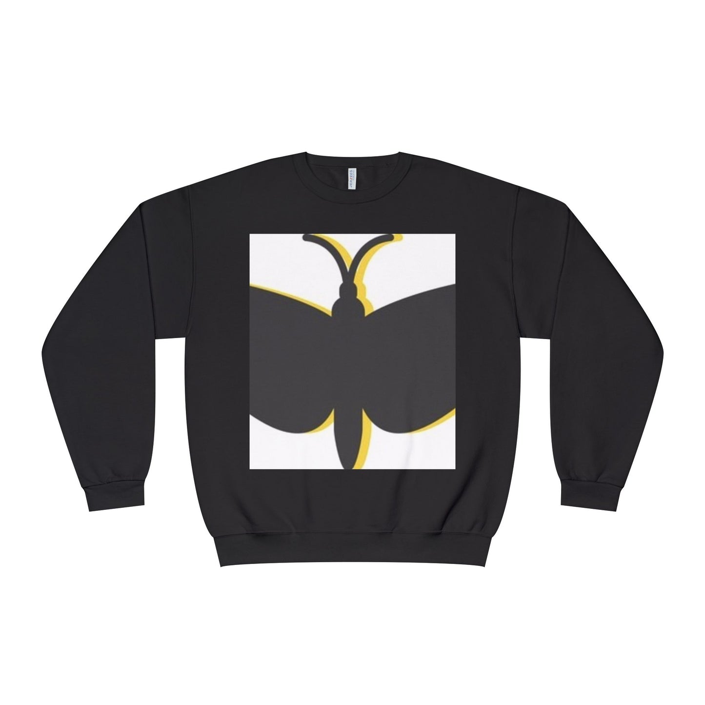 Butterfly Emblem Unisex Sweatshirt - Cozy Style for Nature Lovers