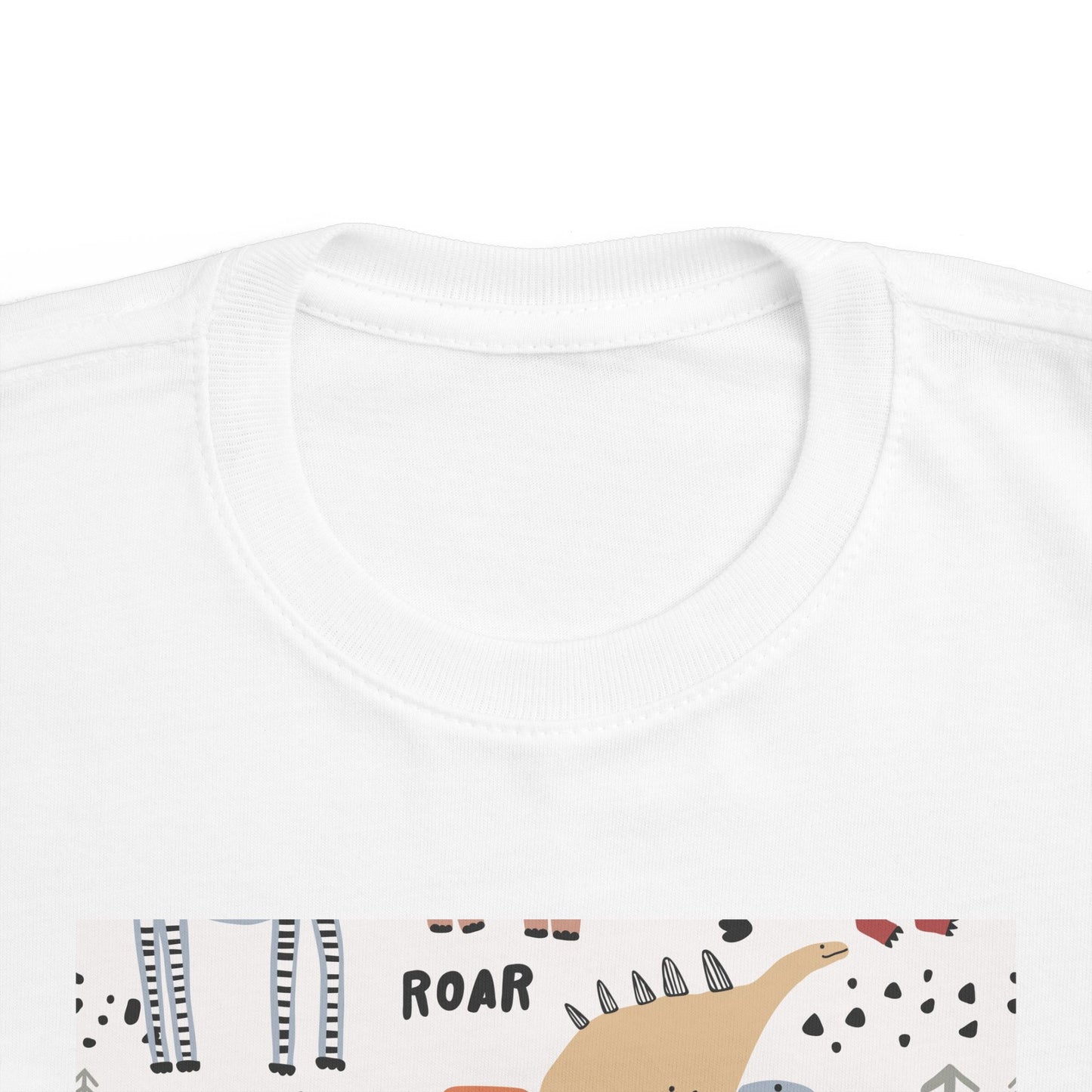 Toddler Dinosaur Jersey Tee - Fun Roar Design for Little Explorers