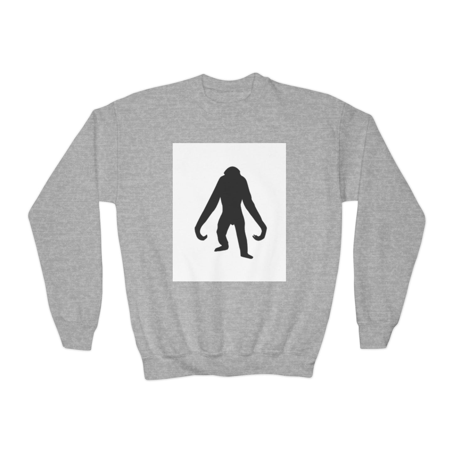 Beach Vibes Youth Crewneck Sweatshirt with Tropical Design