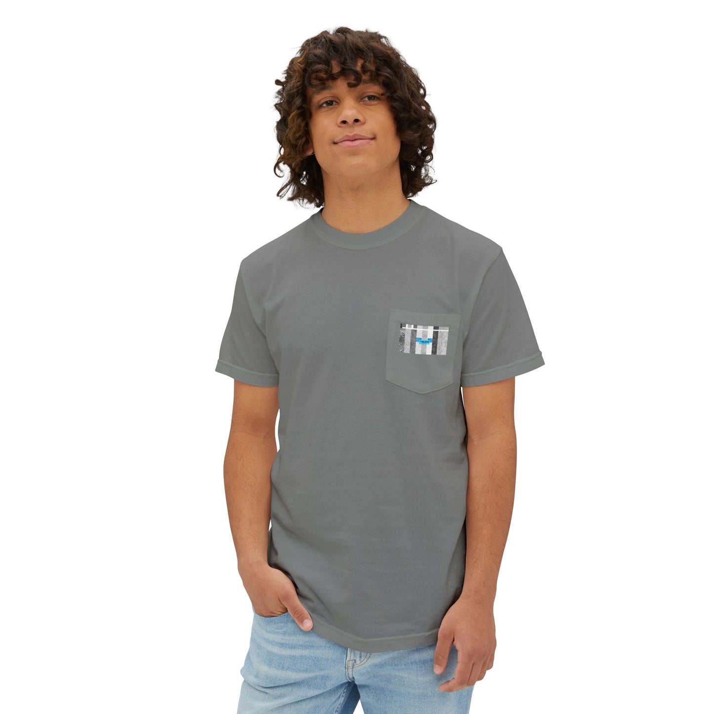 Comfortable Garment-Dyed Pocket T-Shirt for Everyday Style