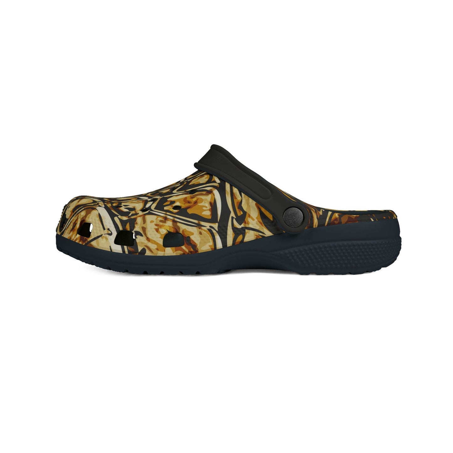 Stylish EVA Foam Rubber Clogs - Trendy Leopard Print Shoes for Comfort and Style