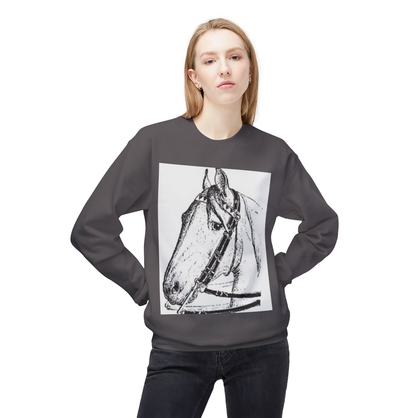 Unisex Midweight Softstyle Fleece Crewneck Sweatshirt