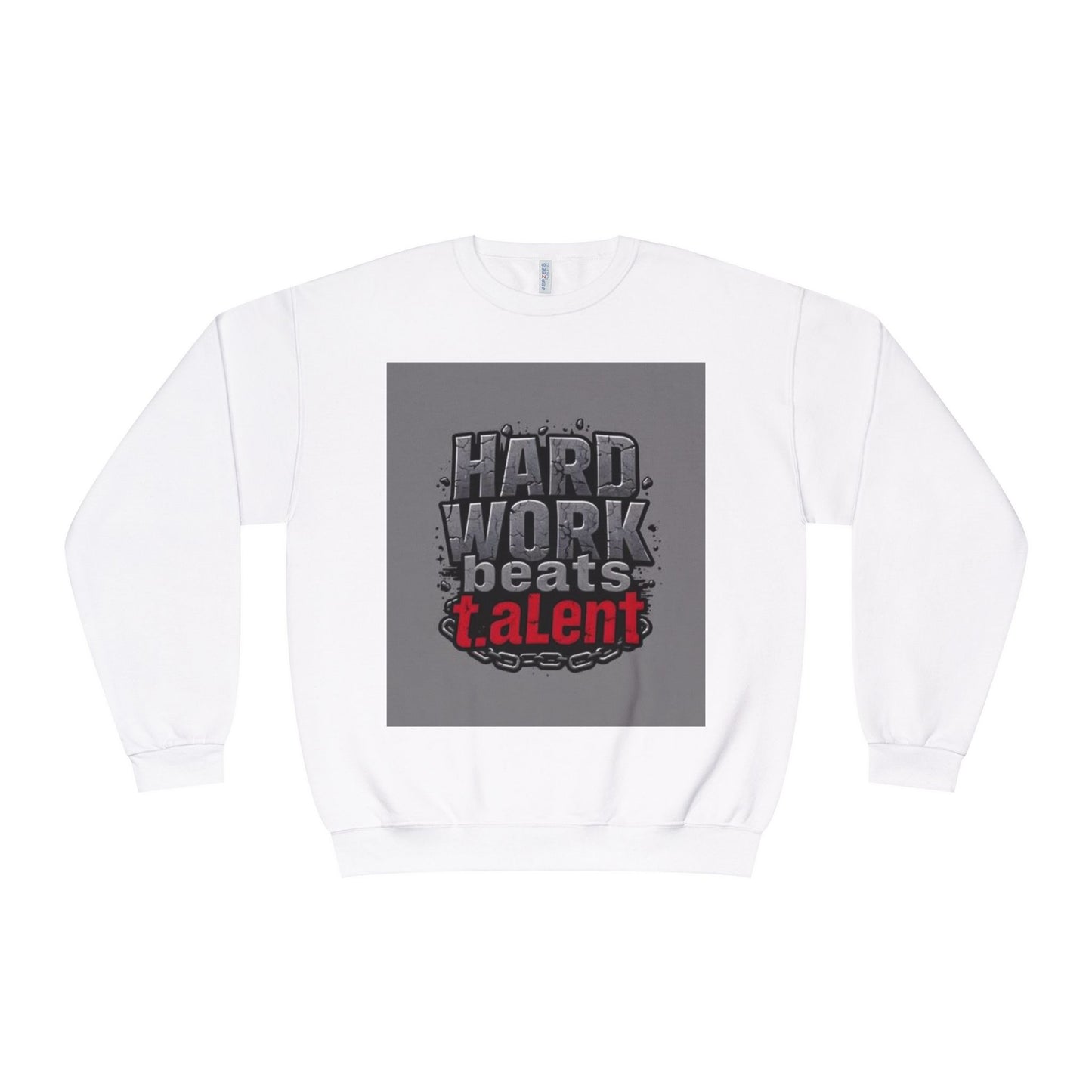 Stylish Abstract Red & Black Crewneck Sweatshirt - Unisex Casual Wear