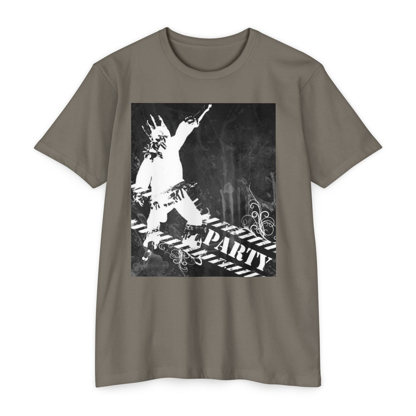Party Vibes Unisex CVC Jersey T-Shirt