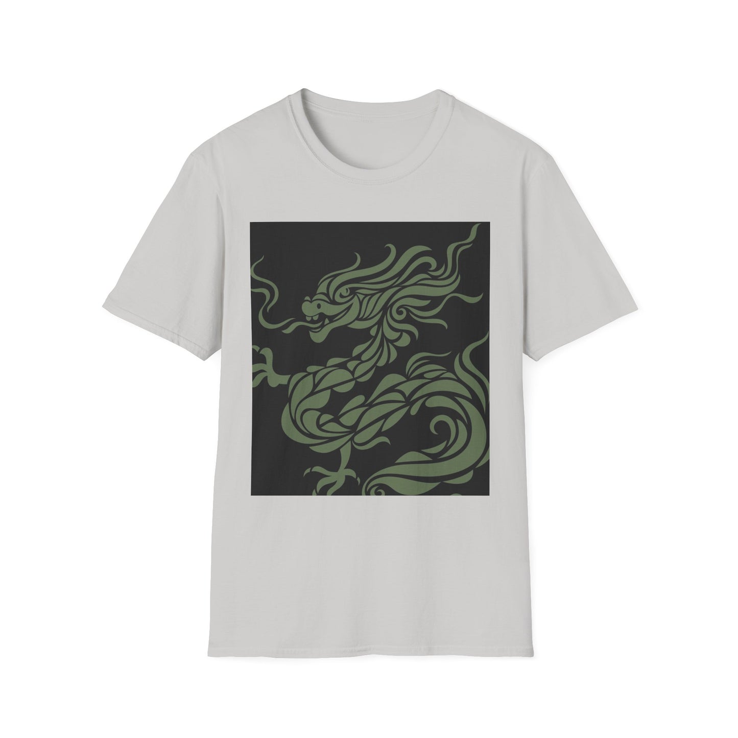Mythical Chinese Dragon Unisex Softstyle T-Shirt