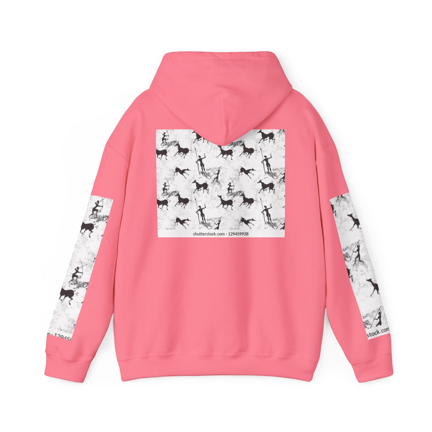 Unisex Heavy Blend Hooded Sweatshirt - Equestrian-Inspired Design
