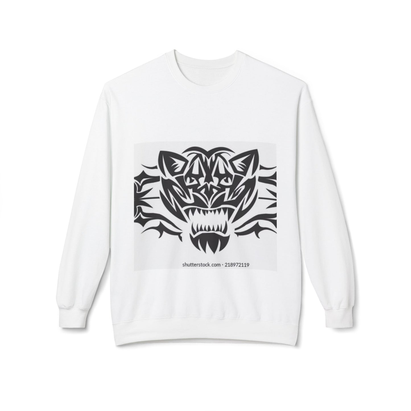 Fierce Tiger Graphic Sweatshirt for Nature Lovers