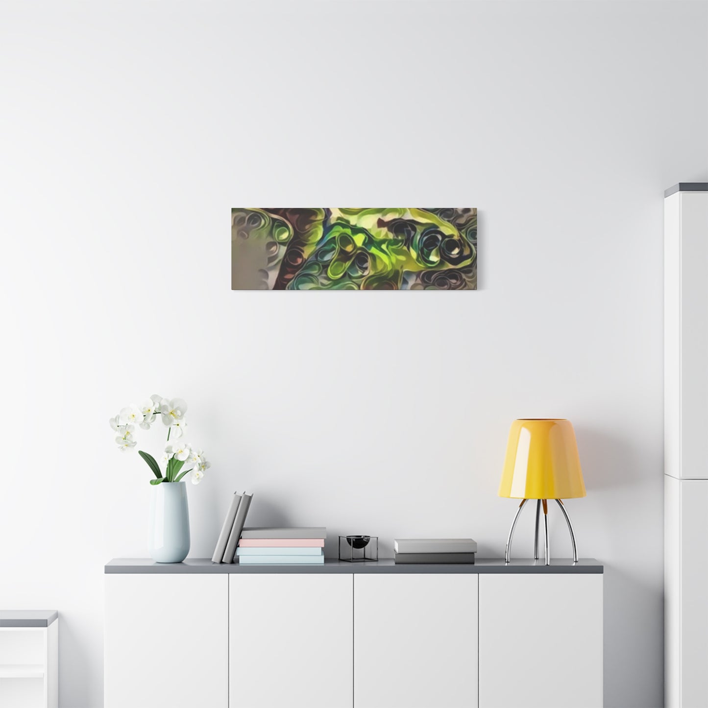 Abstract Nature Canvas Art - Stretched Matte Wall Decor