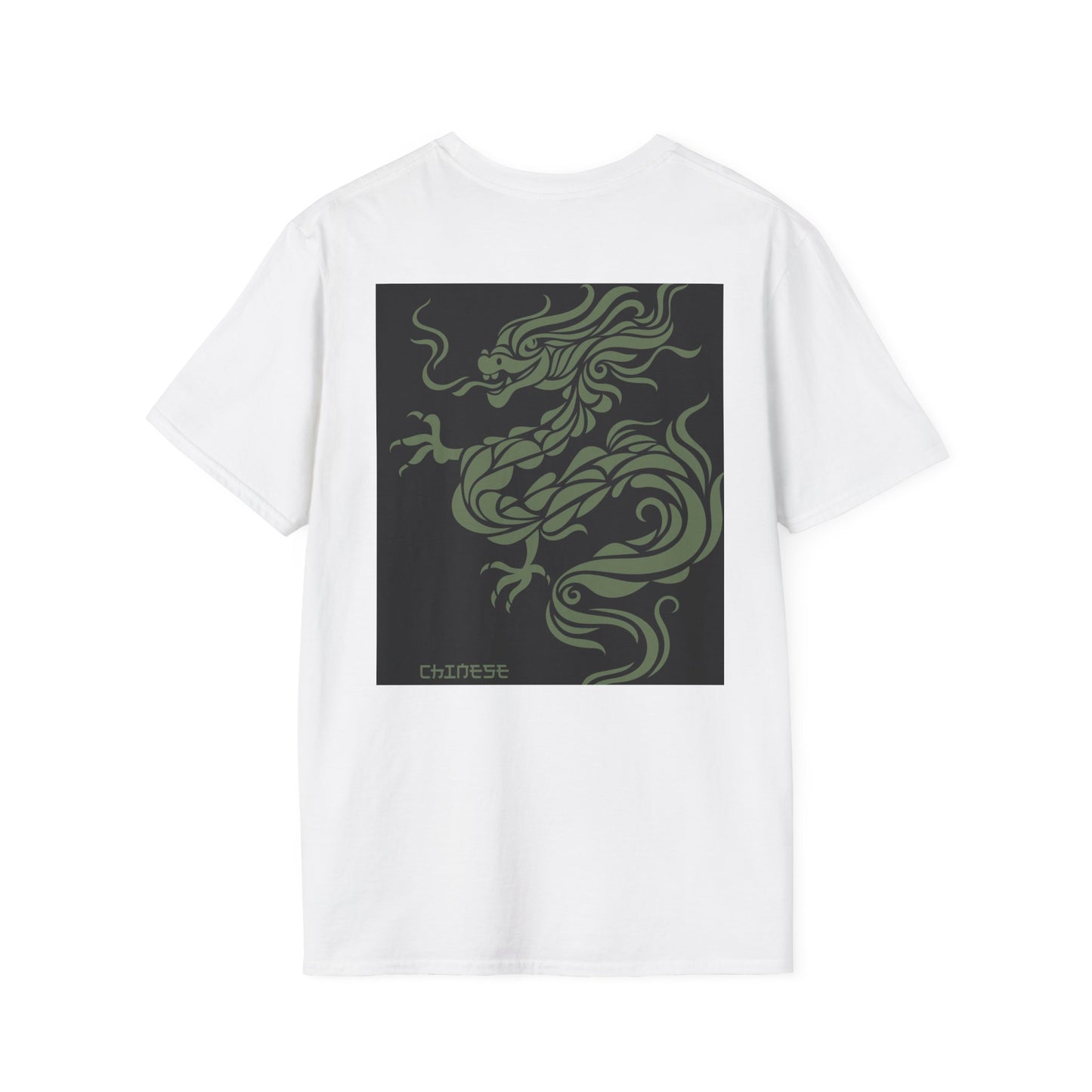 Mythical Chinese Dragon Unisex Softstyle T-Shirt