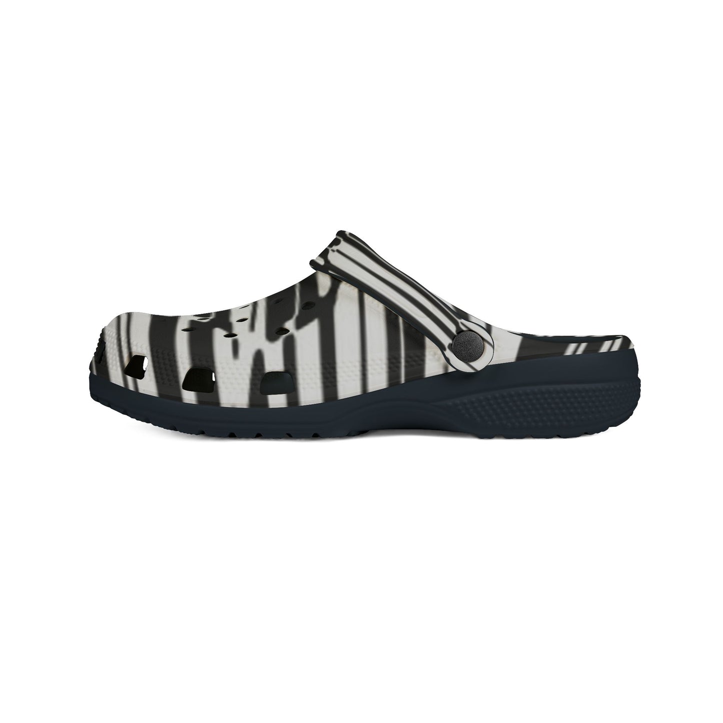 Stylish EVA Foam Rubber Clogs with Abstract Pattern