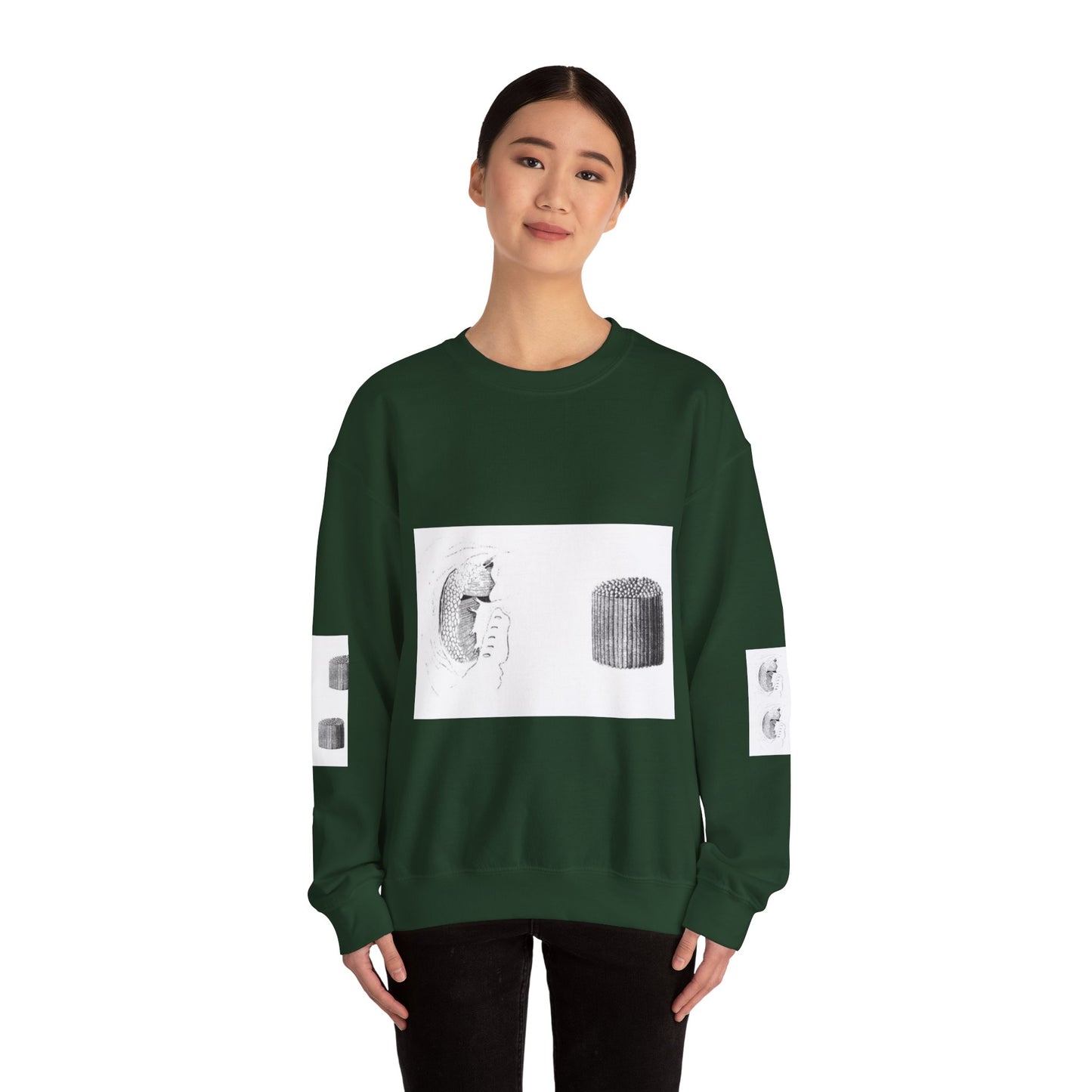 Artistic Unisex Crewneck Sweatshirt - Comfortable and Stylish for Everyday Wear