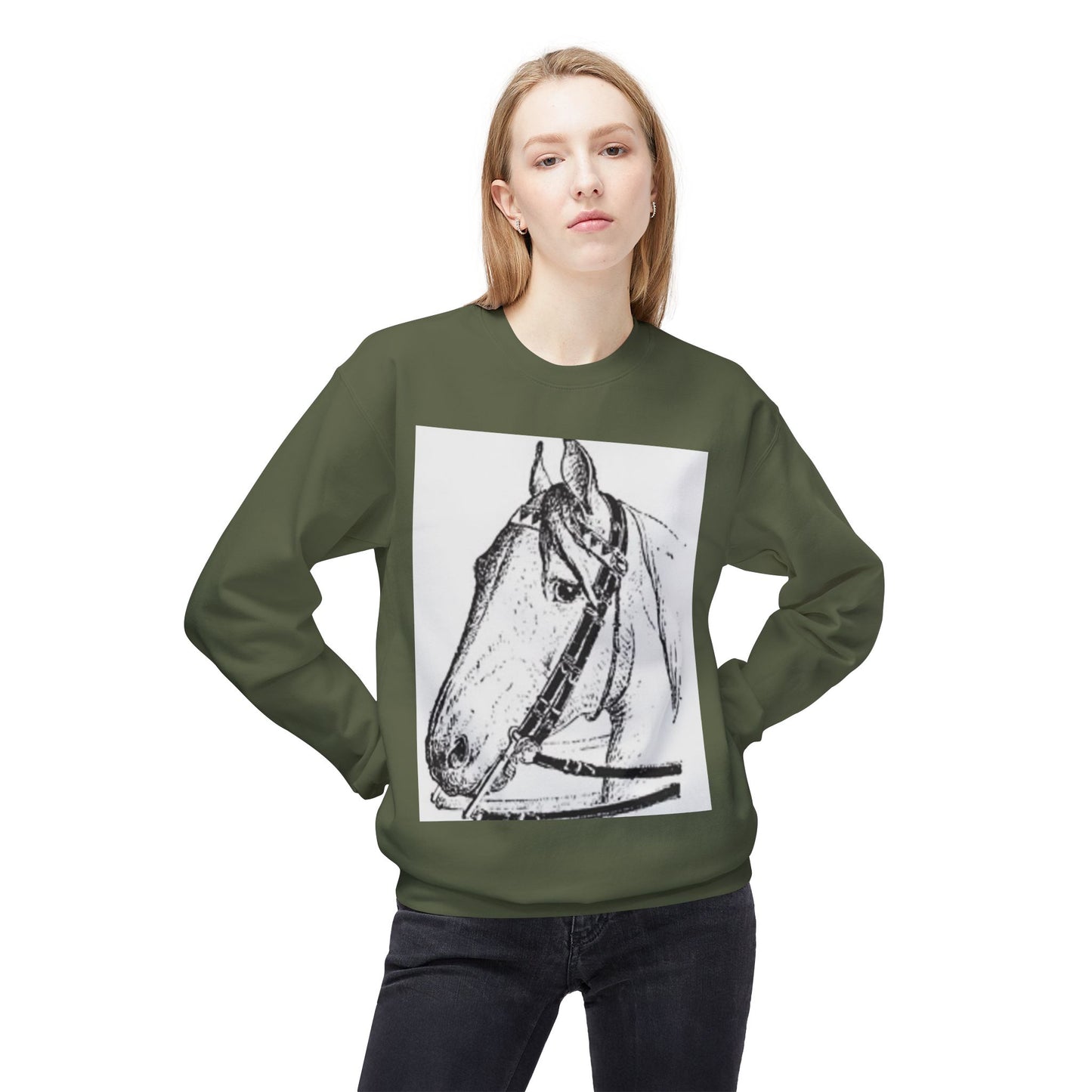 Unisex Midweight Softstyle Fleece Crewneck Sweatshirt