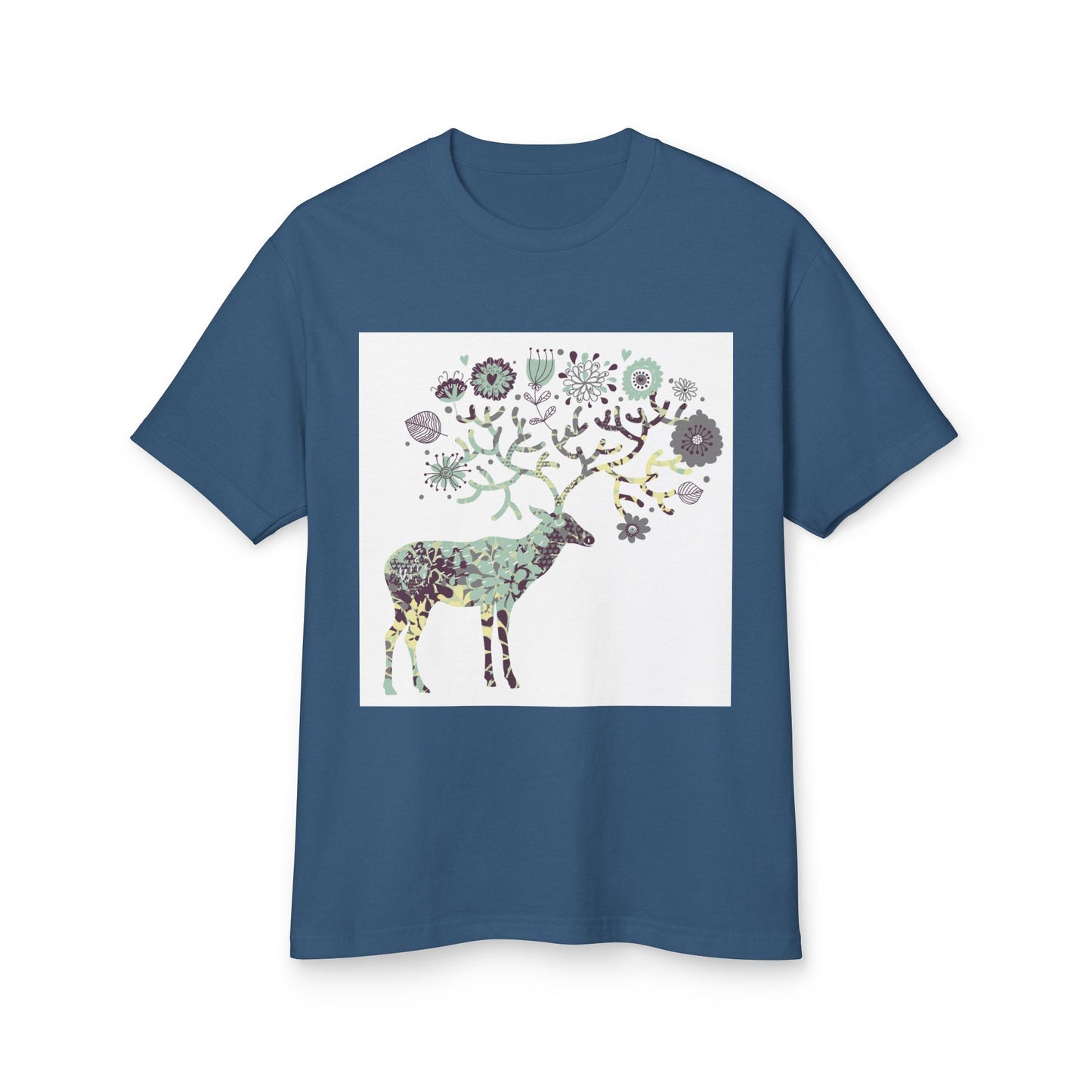 Nature-Inspired Unisex Cotton Tee - Tree of Life Design