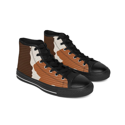 Stylish Men's Classic Sneakers - Trendy High-Top Shoes for Everyday Wear
