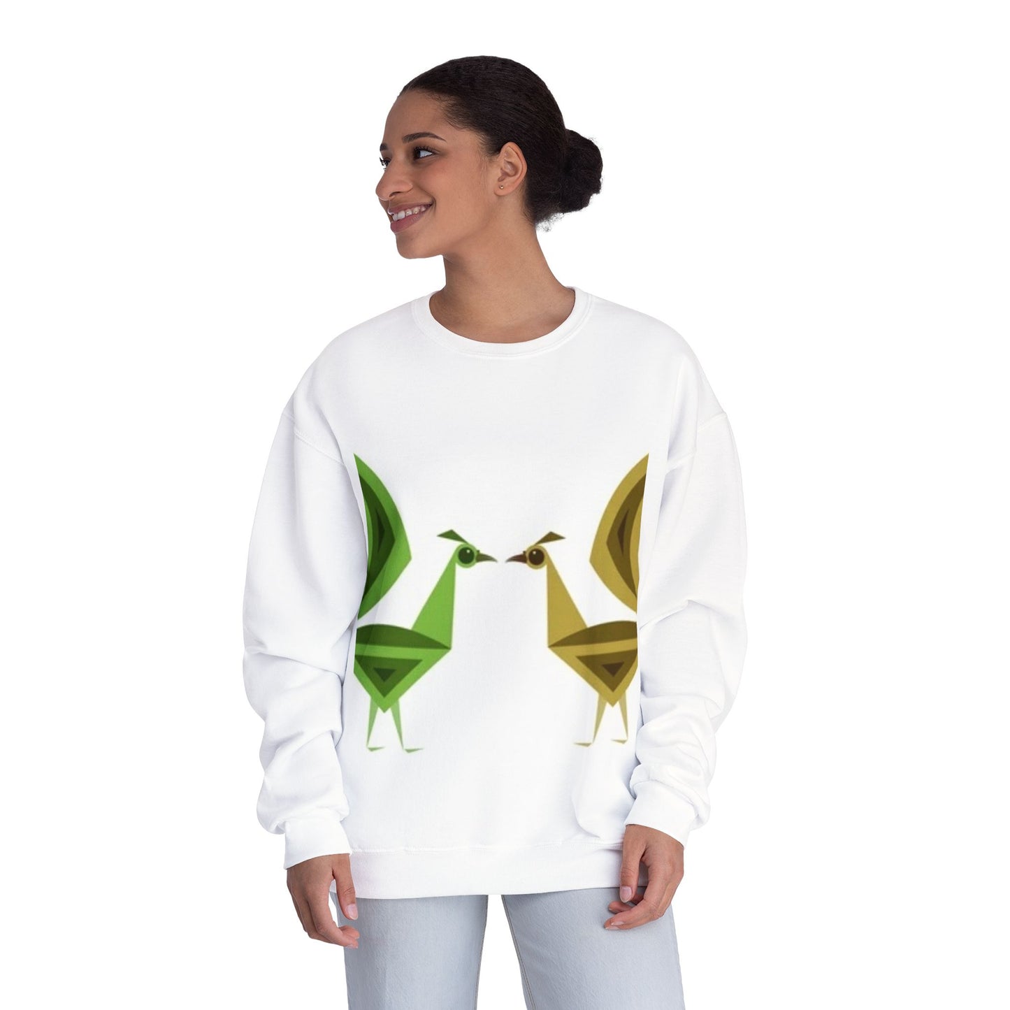 Colorful Wildlife Crewneck Sweatshirt - Unisex Casual Wear