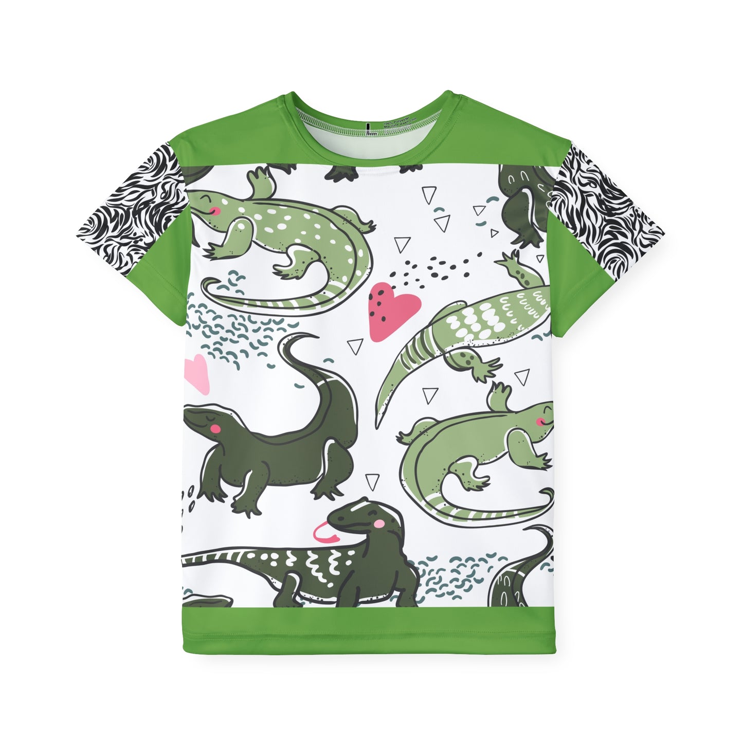 Dinosaur Kids Sports Jersey - Fun Playful Design for Active Adventures