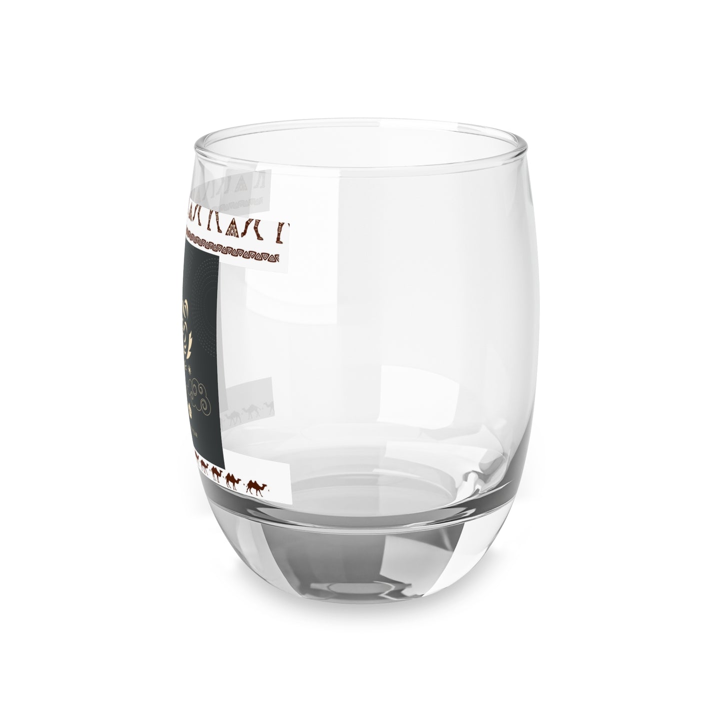 Happy Chinese New Year Whiskey Glass - Festive Tiger Design