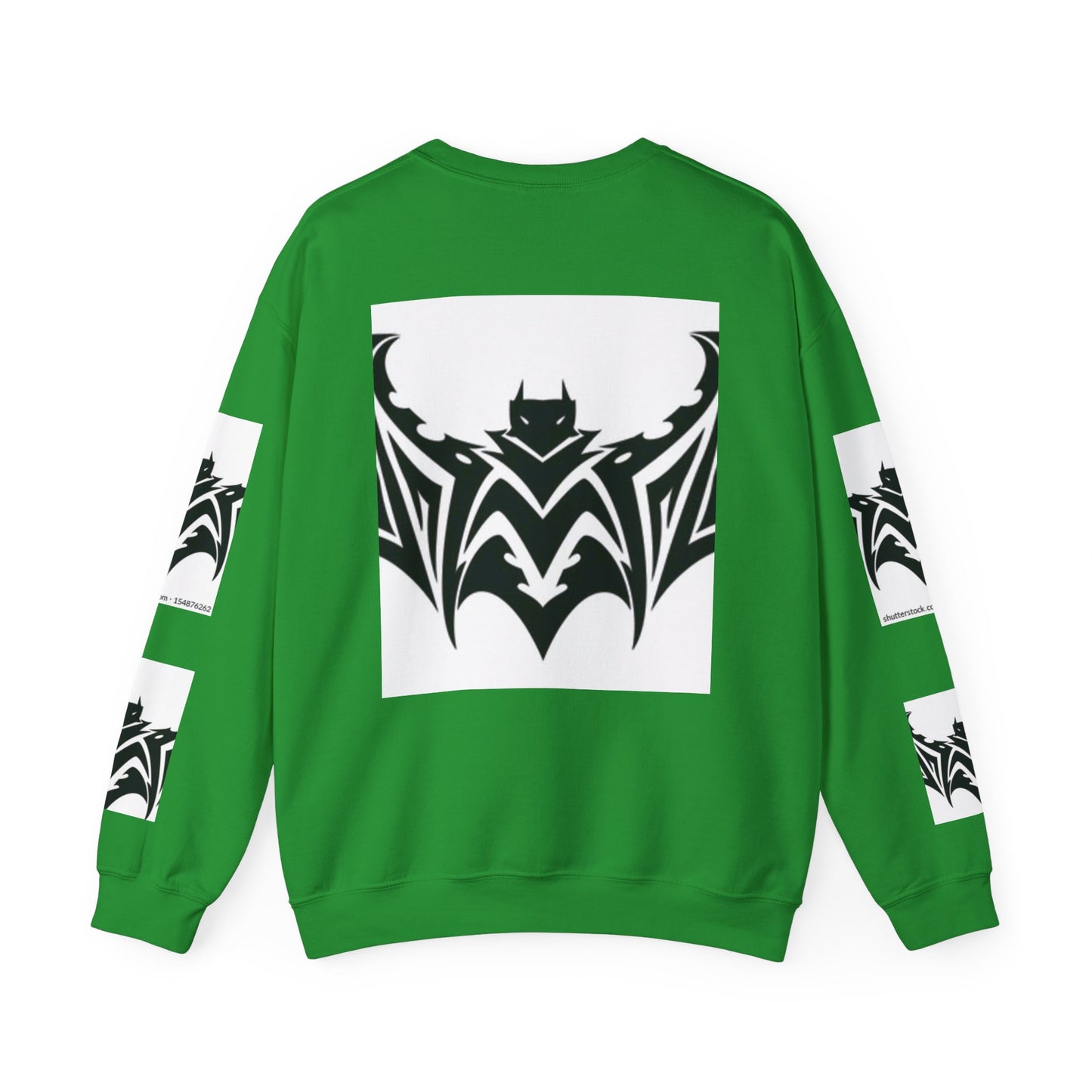 Gothic Bat Sweatshirt - Unisex Crewneck for Halloween & Casual Wear