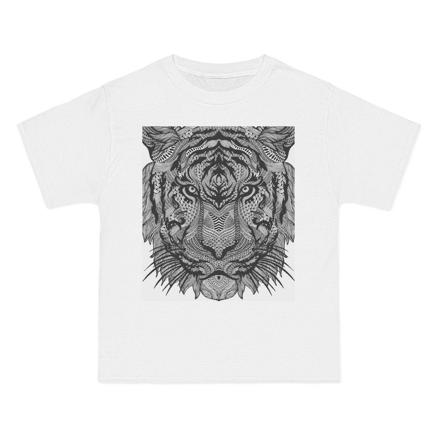Tiger Graphic Beefy-T® Short-Sleeve T-Shirt - Bold Animal Art Tee