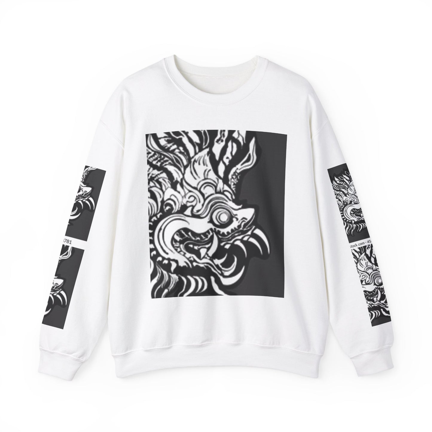 Bold Graphic Crewneck Sweatshirt - Unisex Heavy Blend™ - Perfect for Streetwear and Casual Outings