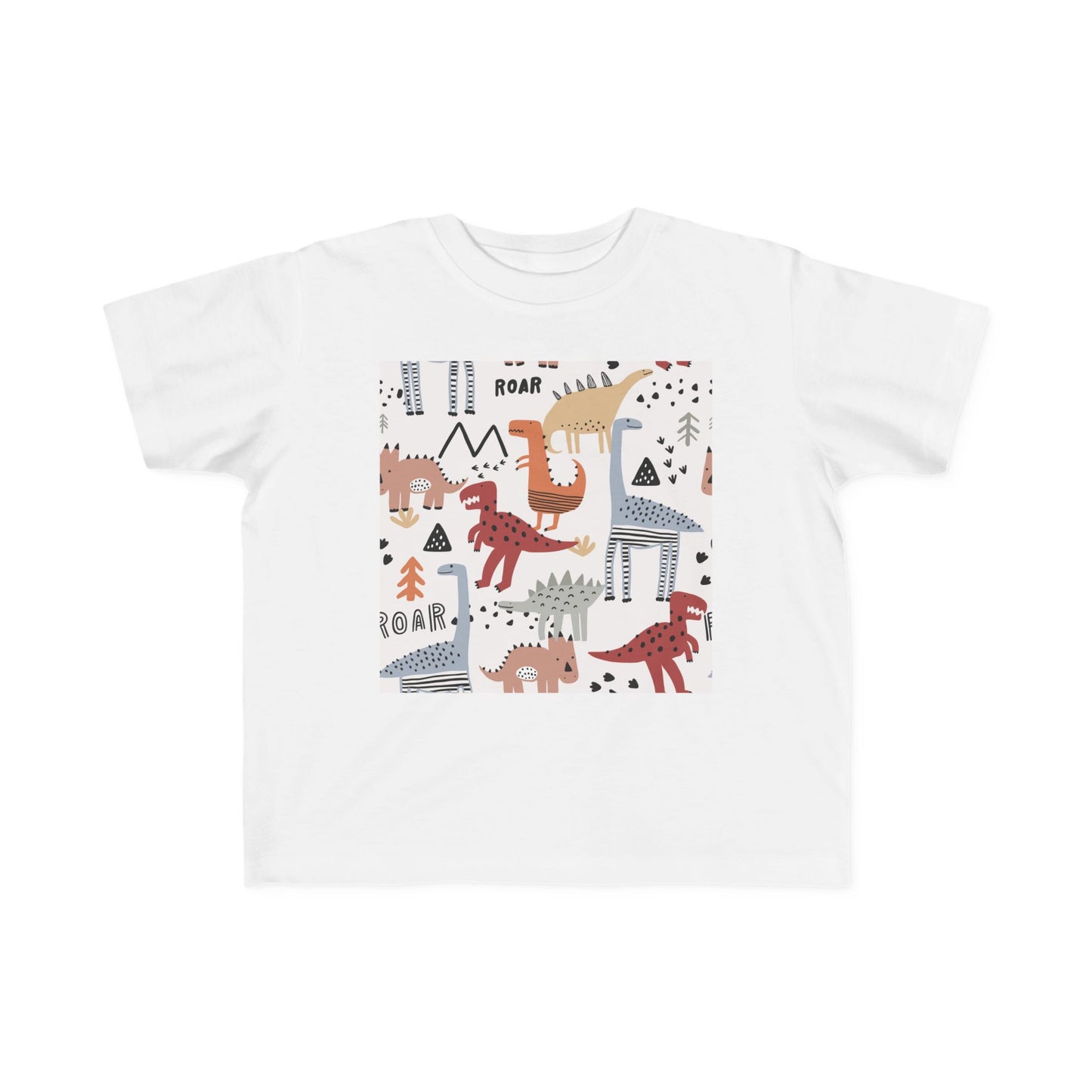 Toddler Dinosaur Jersey Tee - Fun Roar Design for Little Explorers