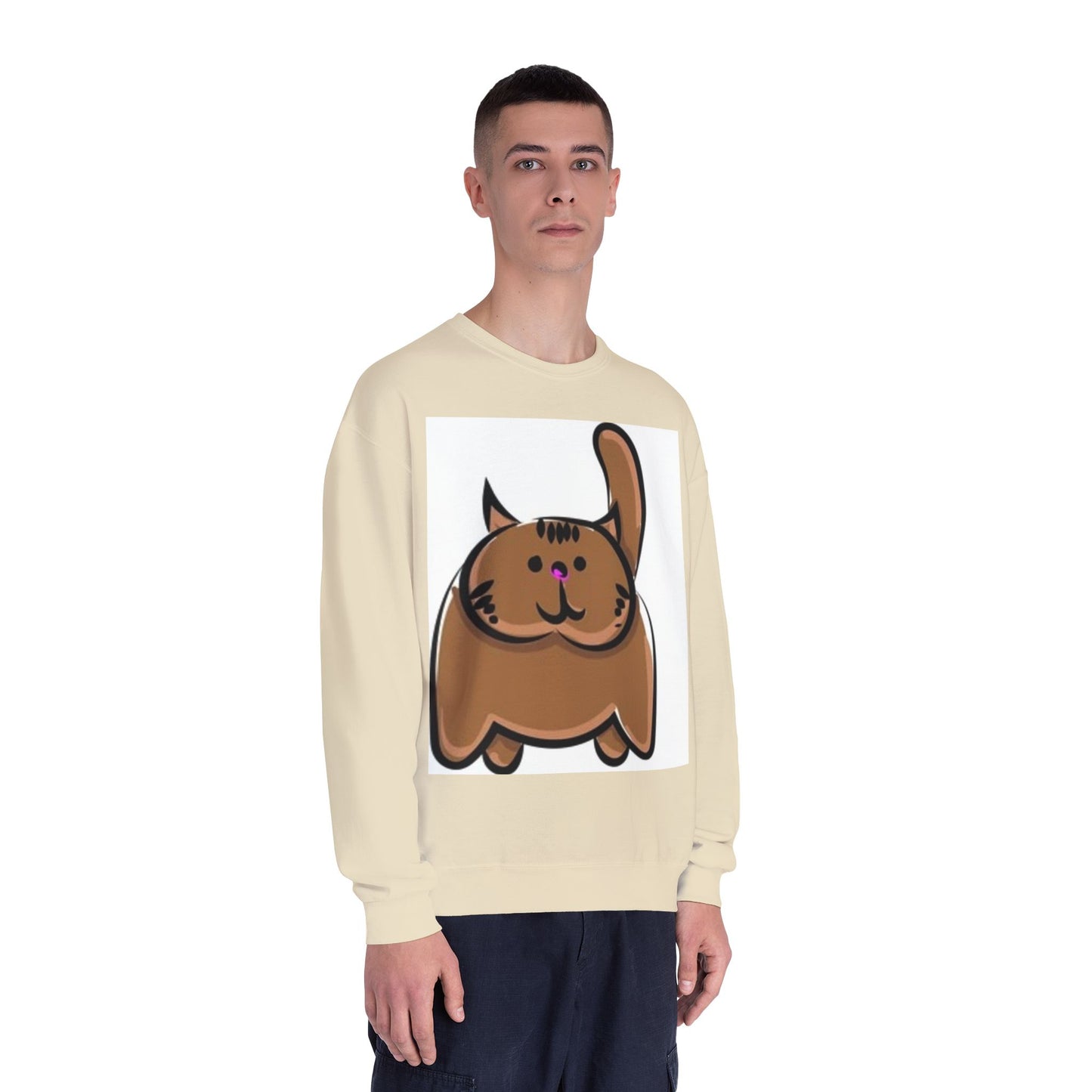 Cute Cartoon Cat Unisex Sweatshirt
