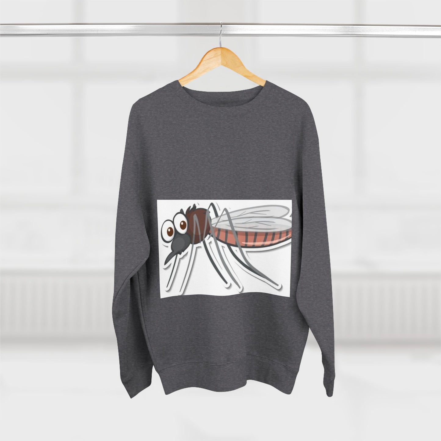Funny Mosquito Graphic Unisex Crewneck Sweatshirt