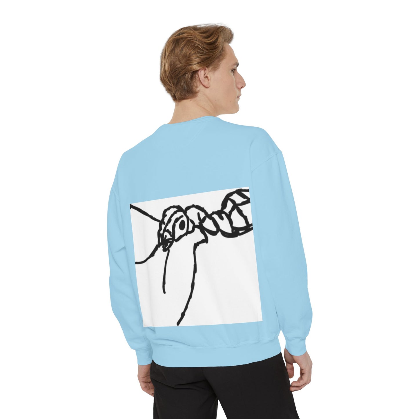 Ant-Inspired Unisex Garment-Dyed Sweatshirt - Unique Nature Lover Gift