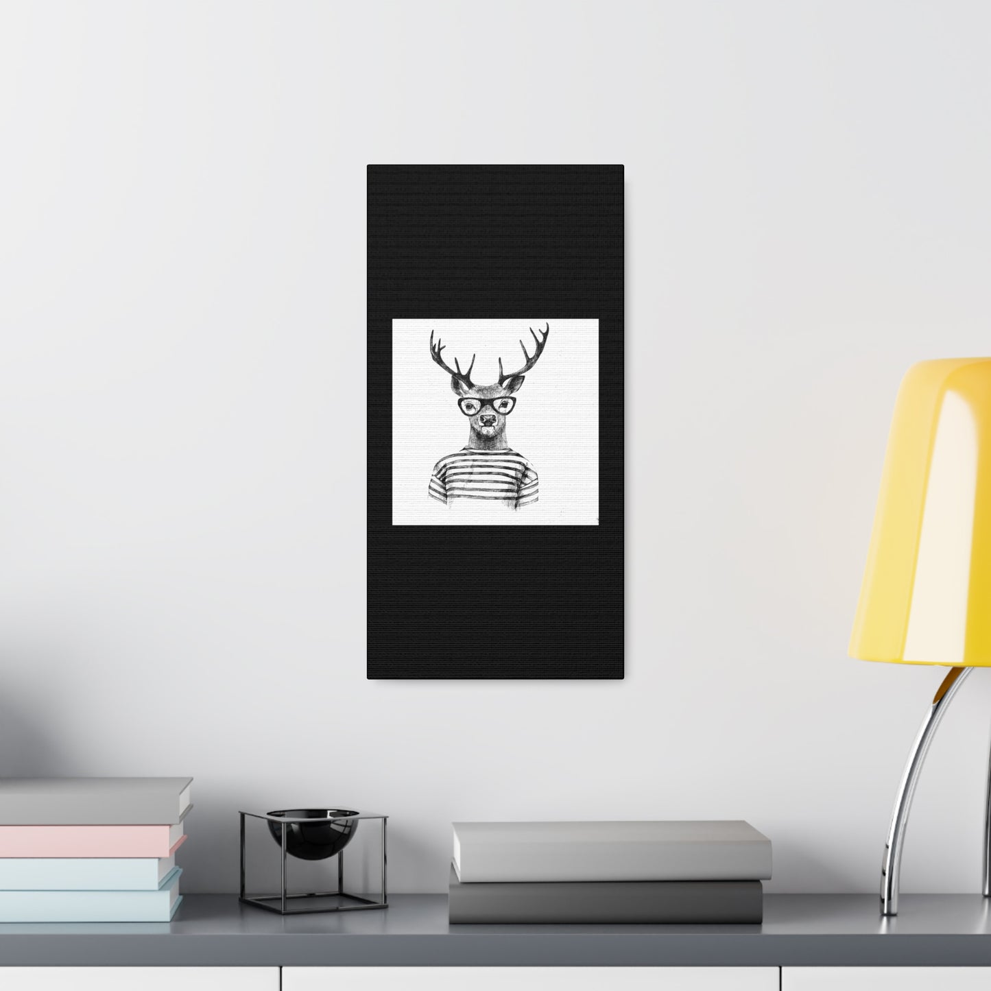 Whimsical Deer Canvas Gallery Wraps - Unique Home Decor for Animal Lovers